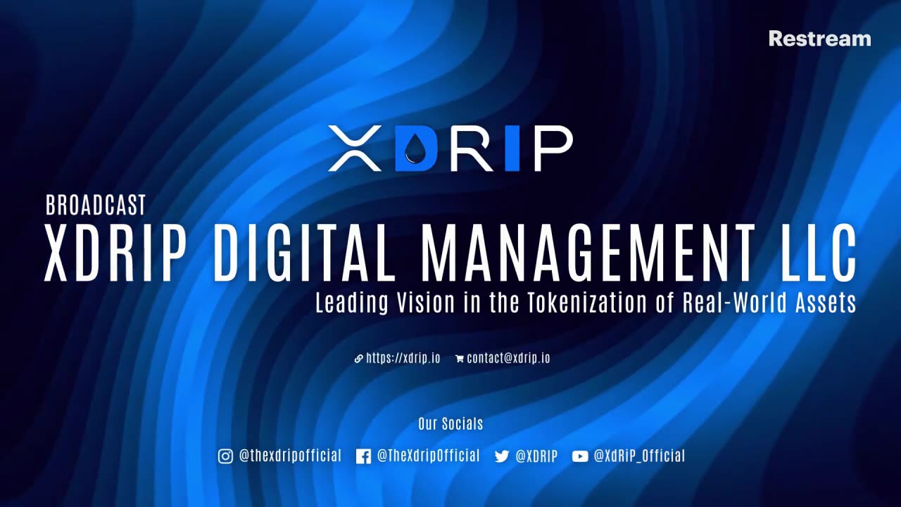 Live Stream With XDRIP Digital Management