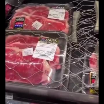 WTF!!! Walmart IS Locking Up Steaks