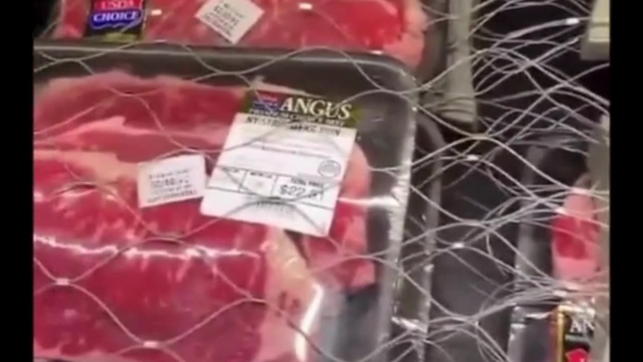 WTF!!! Walmart IS Locking Up Steaks