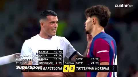 HIGHLIGHTS _ Barcelona 4-2 Tottenham _ RESUMEN All Goals & Highlights