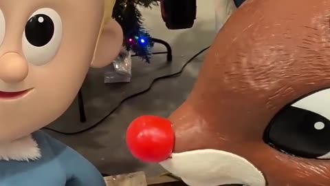 Rudolph & Ernie Lowes 2025 Christmas animatronic