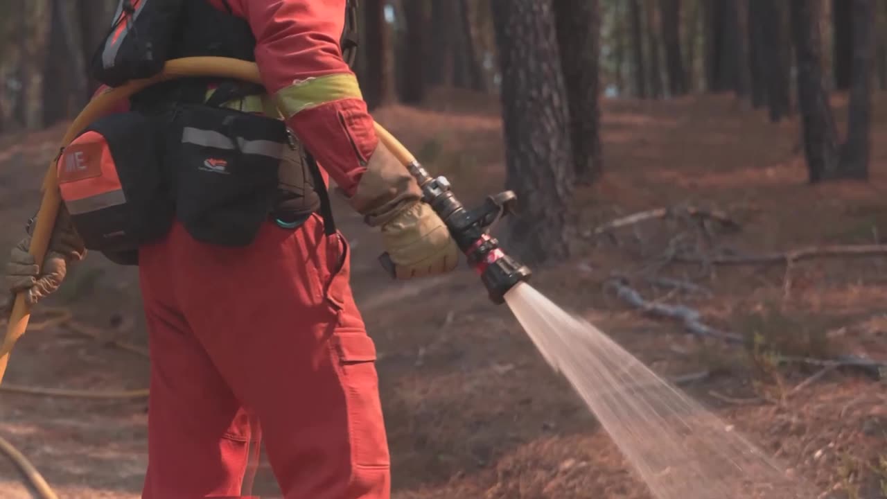 Wildfires send massive plumes of smoke over Spain's mountains