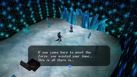 Zelda Ocarina of Time - These boots are made for sinking