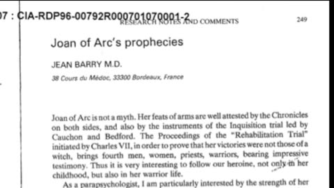 Remote Viewing and Weather Control (CIA Stargate)