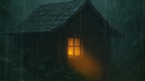 Rain sounds for sleeping | Thunderstorm sounds | Rain sound in a forest