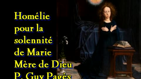 Solennité de Marie, Mère de Dieu