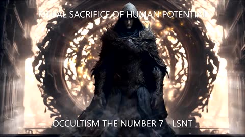 The "RITUAL SACRIFICE OF HUMAN POTENTIAL"