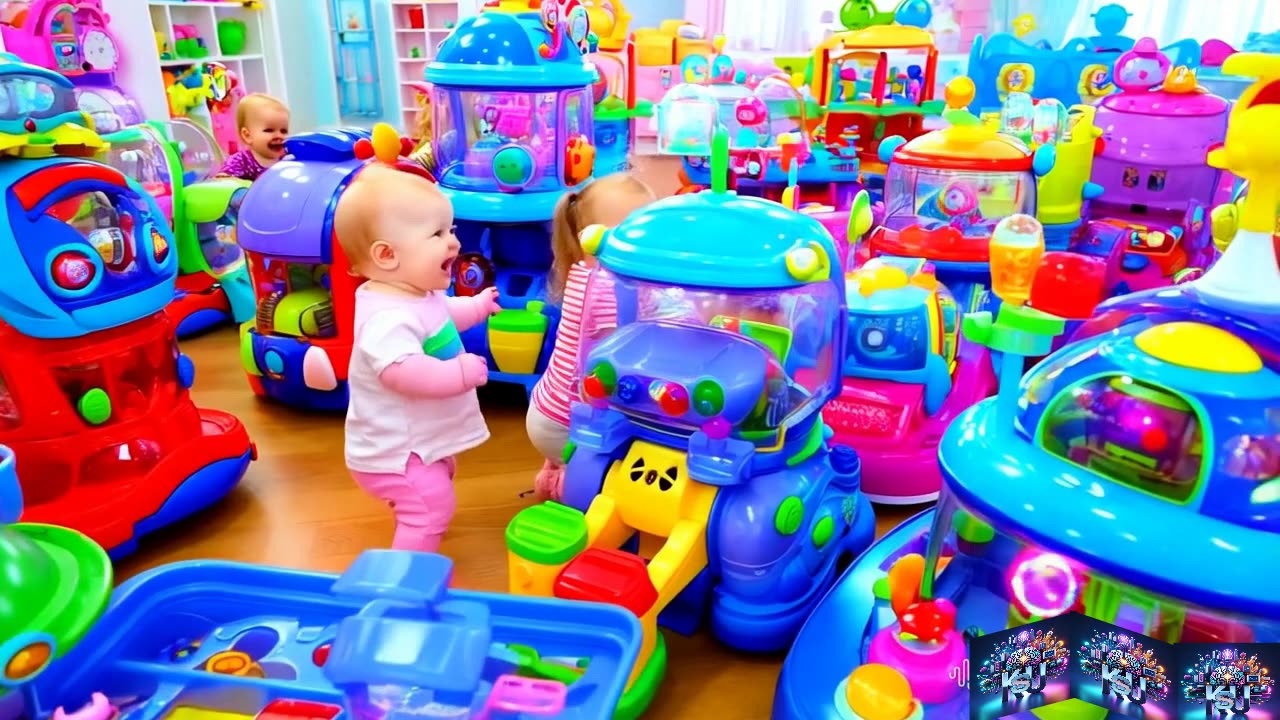 Beautiful Baby Video Playing, Laughing 03