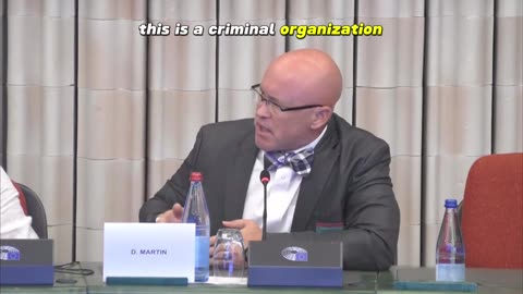dr. David Martin gives a speech to the eu parliament concerning the who
