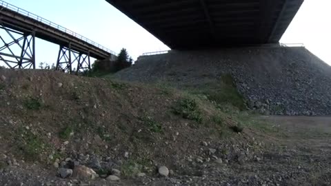 Exploring Nipigon River Bridge 2020 HD 4K - Turtle Island Northwest