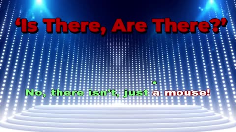There is / There are Song – English Grammar Karaoke for Kids
