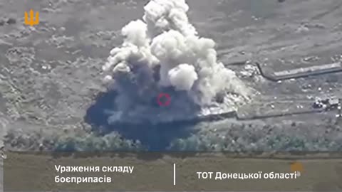 Ammunition Depot and Command Post for Russian TikTok Squad "Rubicon" Hit in Airstrike