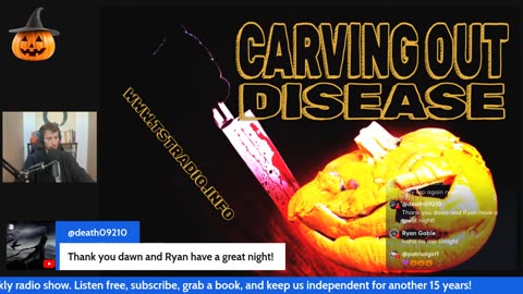 LIVE TST (10/31/25) Carving out Disease w. Dawn Lester