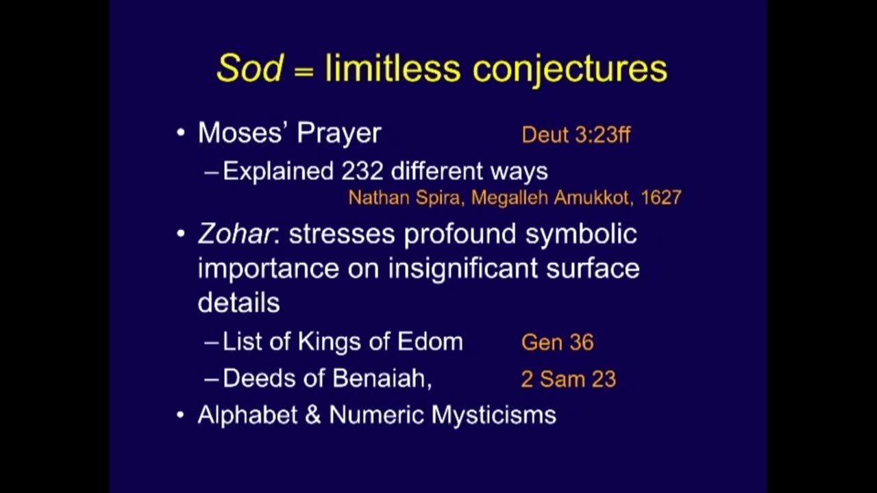 KABBALAH And The Rise of Mysticism Session 1 History of The Kabbalah Chuck Missler