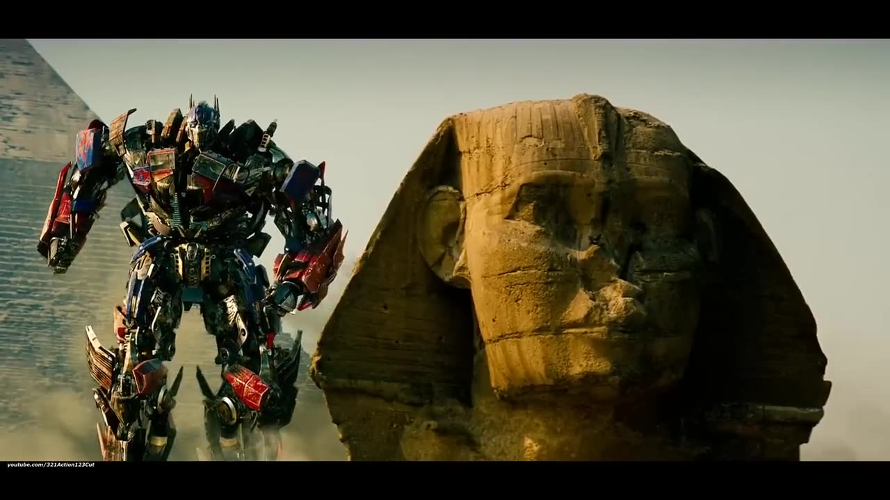 Optimus Prime vs. Megatron & The Fallen - Transformers_ Revenge Of The Fallen Movie