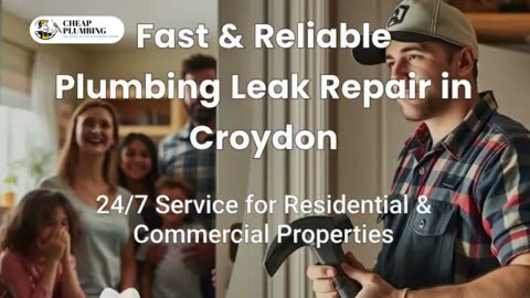 Emergency Plumbing Leak Repair in Croydon – Same-Day Response