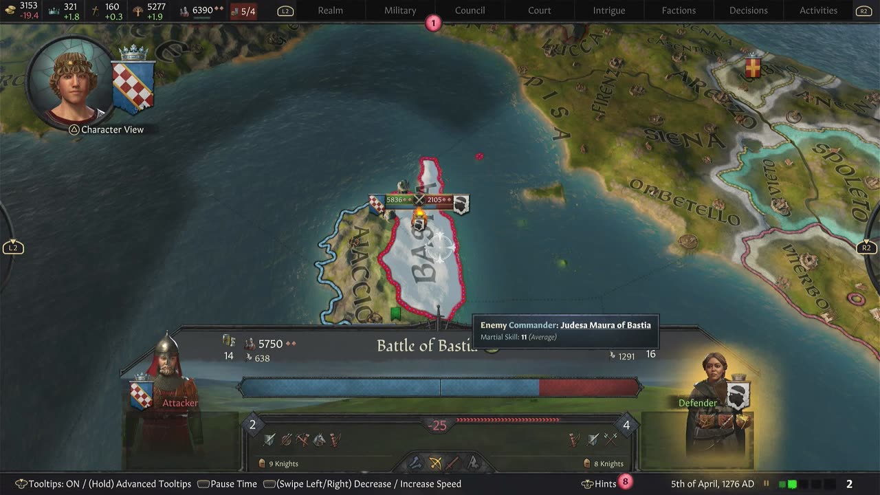 Taking over Corsica Part 3 | Crusader Kings 3