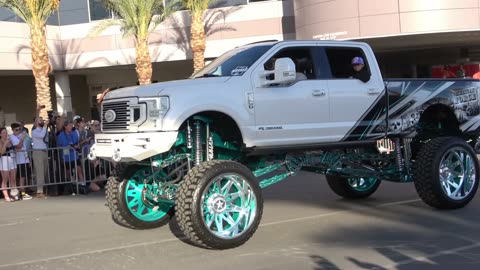 SEMA 2025 - SEMA cruise - the hottest custom vehicles roll out of the Convention Center!