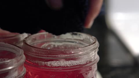 Pt. 2 Wild VIOLET Jelly 💜 #violet #jelly #canningandpreserving #frugallife #foraging