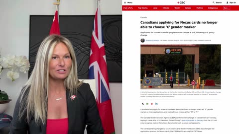 Canada just scrapped non-binary Nexus IDs after U.S. rules demand male or female.