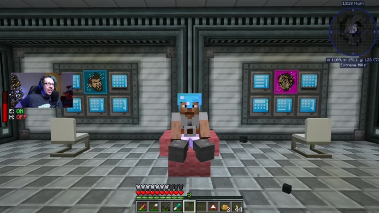Mindcrack Live 2019-12-08 Crackpack converting the cave into a
