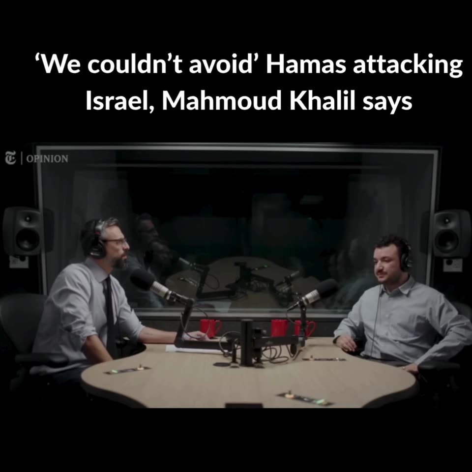 Mahmoud Khalil justifies Hamas terrorist attack: Had to happen to break the cycle