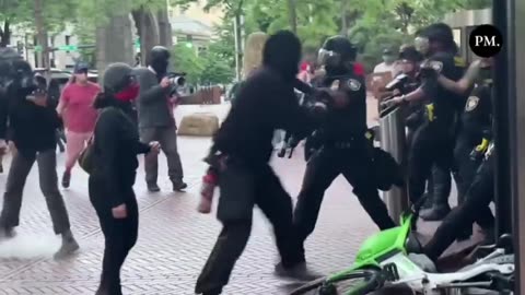 Seattle was under siege from brown insurrectionists last night