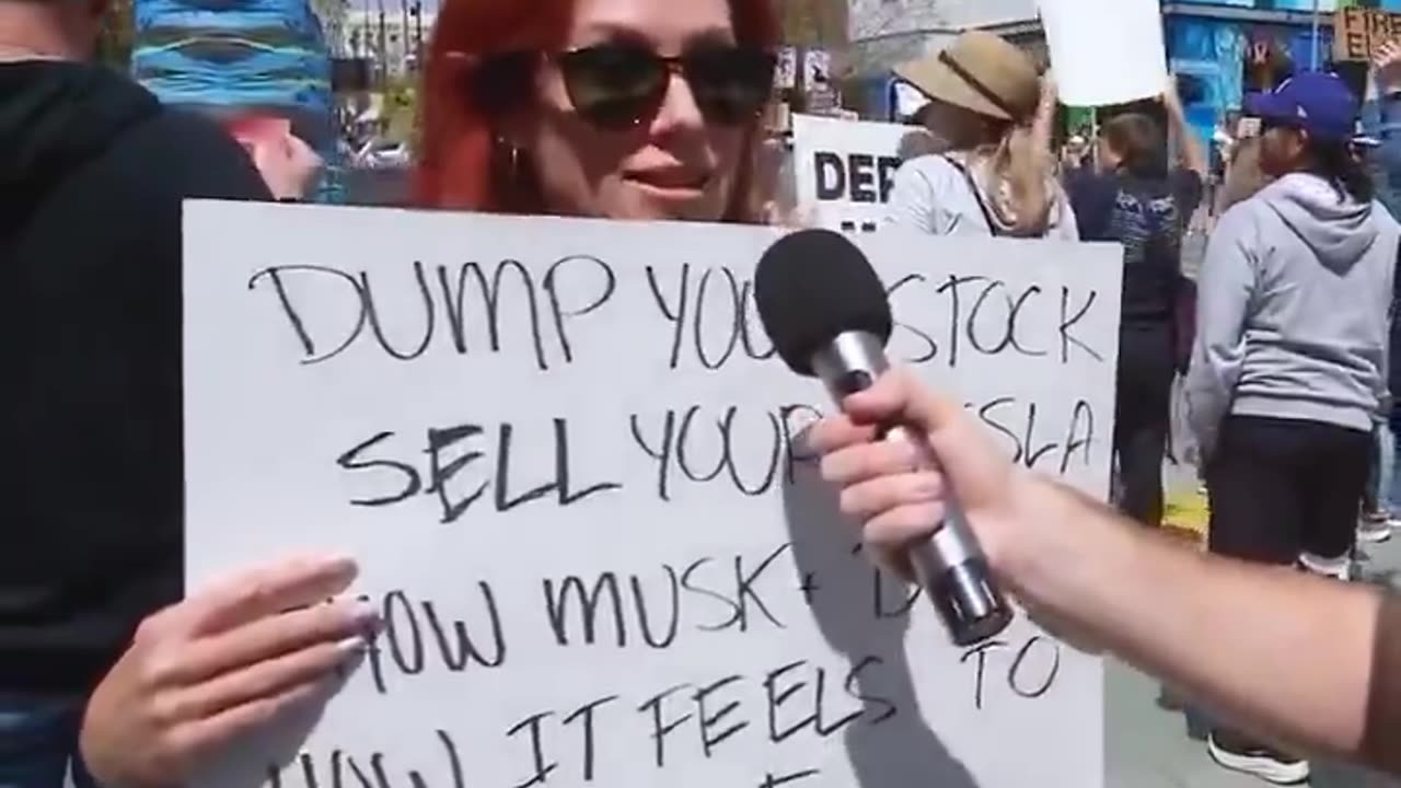 Tesla protesters are dumb and a lot more.