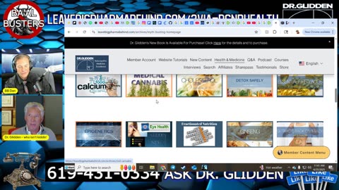 ASK Dr Glidden LIVE 619-431-0334