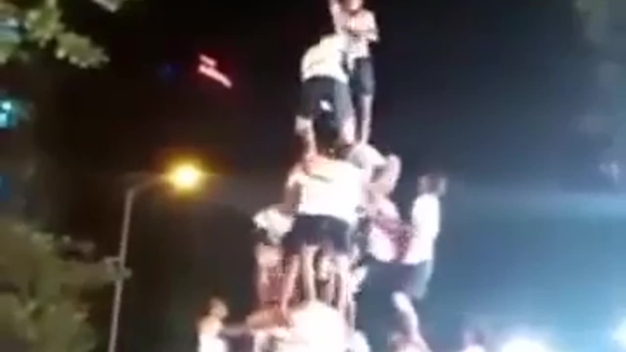 🤣🏰 Wait For The Epic Human Pyramid Fail! | FunFM