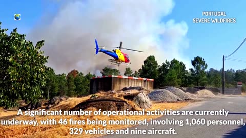 Les incendies de forêt détruisent littéralement le Portugal : une tornade de feu repérée