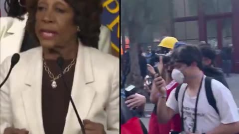 Maxine Waters says Americans shouldn’t rely on their own eyes