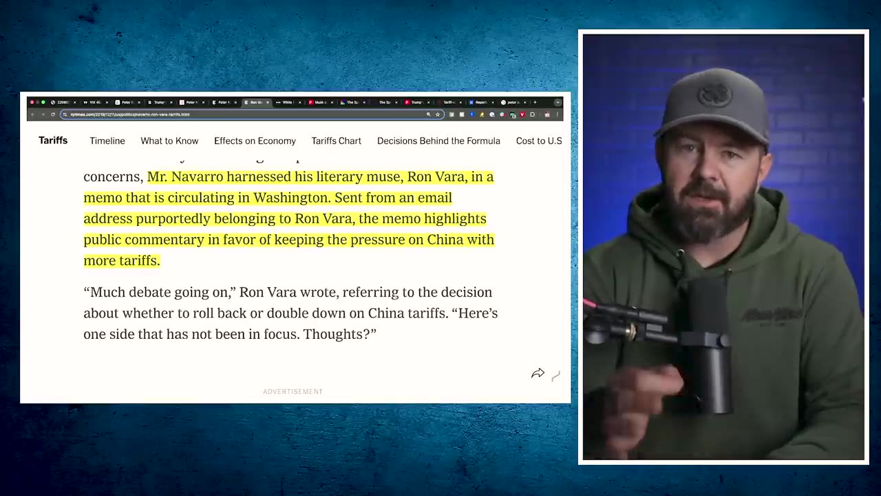 The "MADMAN" Behind Trump's Tariff Plan