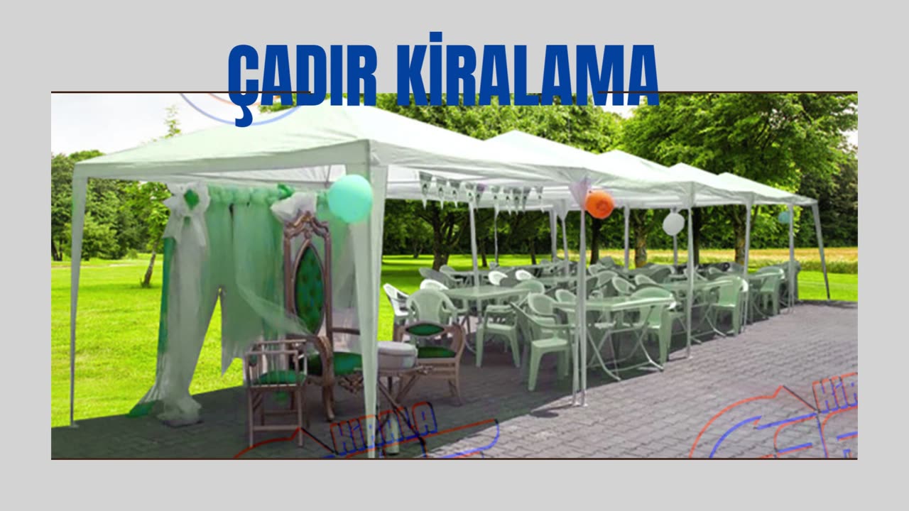Gazebo Cadir Kiralama