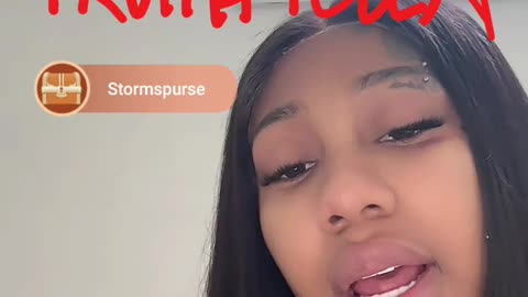 STORM GOING IN READING HER BABY DADDY VINCI FOR FILTH