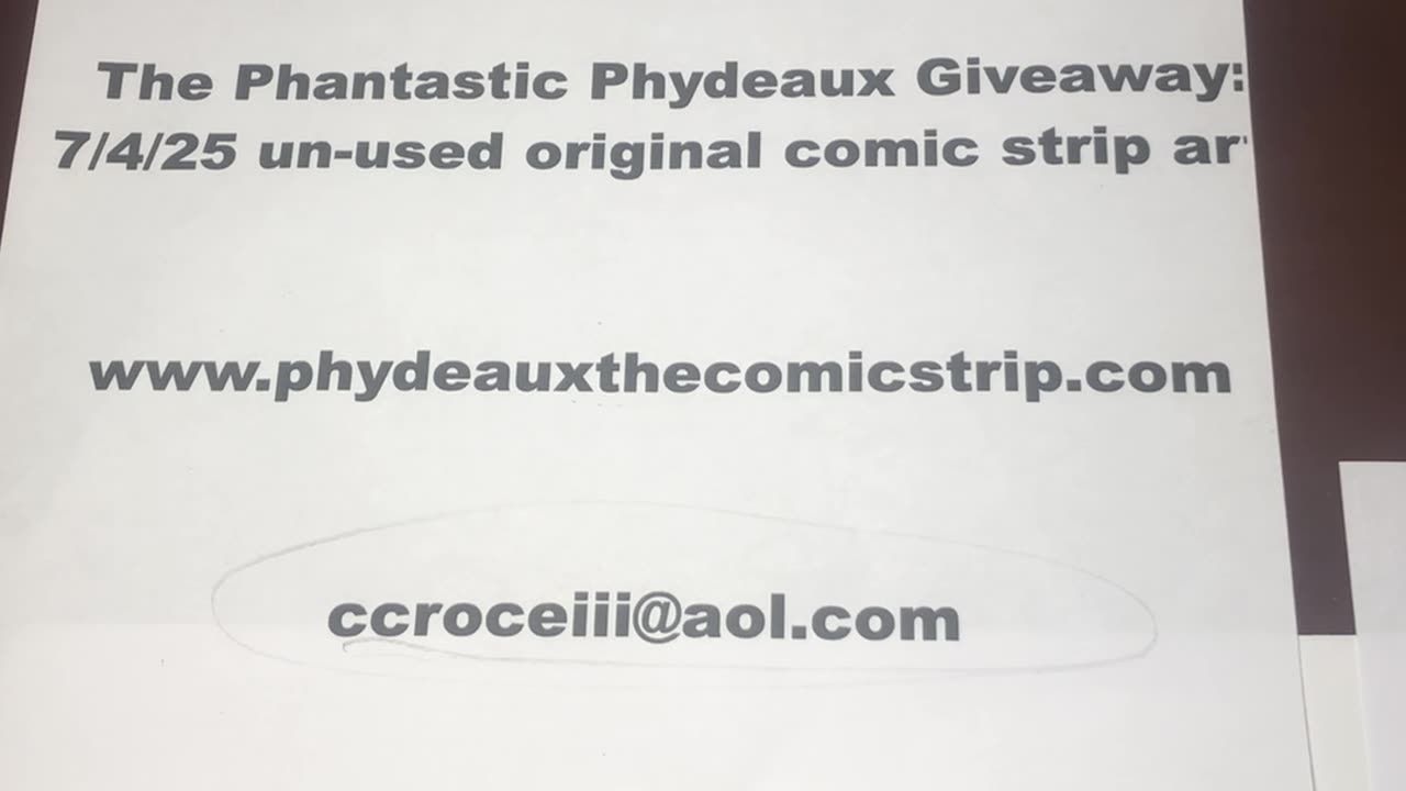 The Fantastic Fido Giveaway