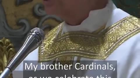 Pope Leo XIV first homily
