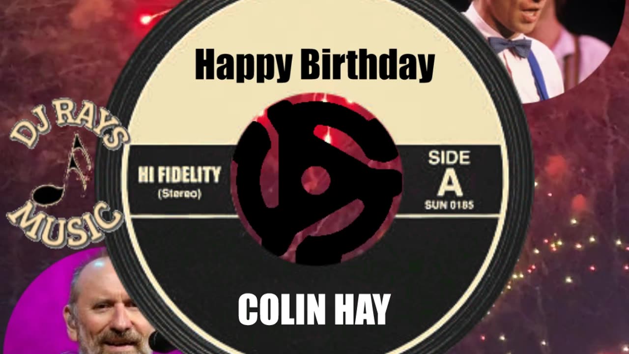 HAPPY BIRTHDAY to COLIN HAY