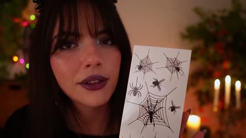 ASMR Designing Your Halloween Costume 🎃🕯️(personal questions, measuring, color analysis)