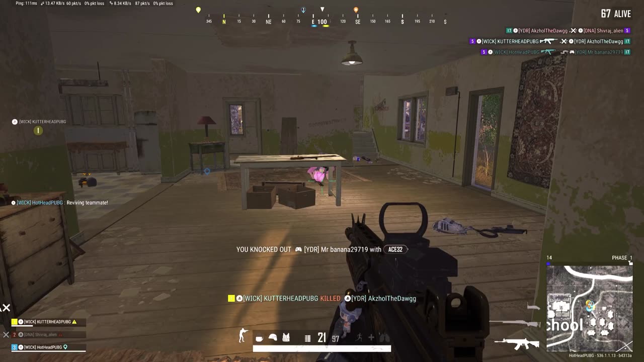 Mid-Revive ACE32 Flick – Too Quick to React 😤 | PUBG Short