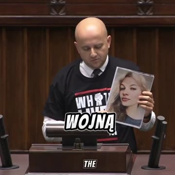 Polish MP Dariusz Matecki...