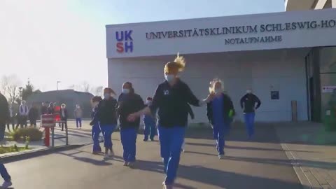 THE DANCING NURSES WERE ONE OF THE SYMBOLS OF THE COVID CRIMINAL FRAUD
