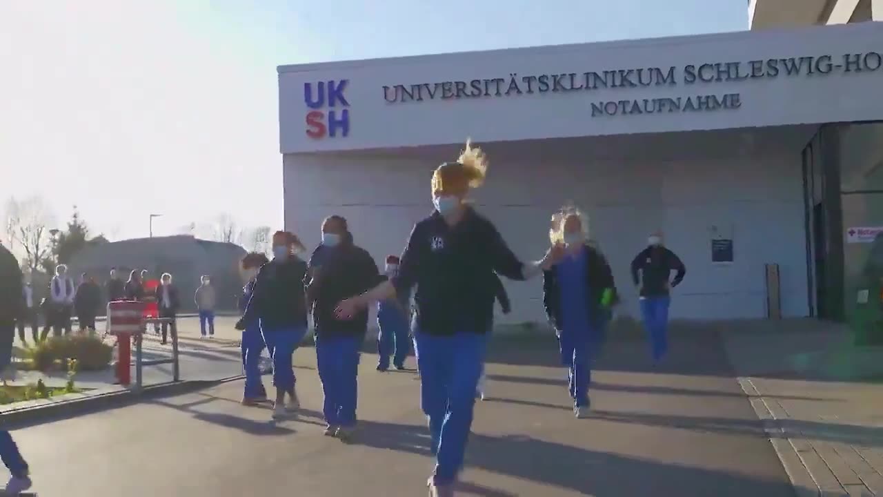 THE DANCING NURSES WERE ONE OF THE SYMBOLS OF THE COVID CRIMINAL FRAUD