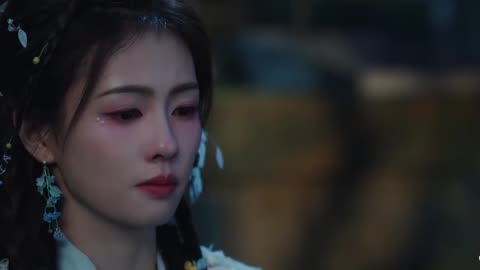 Fan Yue & Bai shuo moonlight mystique Fan Yue waiting for bai shuo outside episode 29