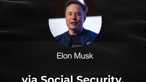 ELON MUSK: "Someone is going to be arrested tomorrow. He actually stole 400,000 ss numbers