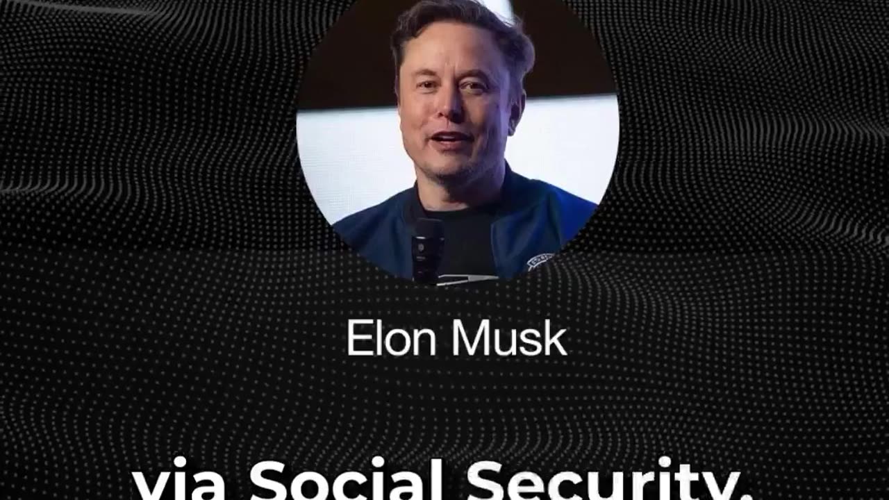ELON MUSK: "Someone is going to be arrested tomorrow. He actually stole 400,000 ss numbers