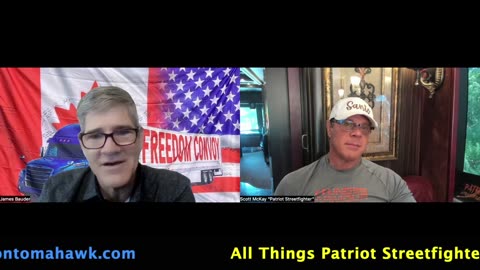 7.25.25 Patriot Streetfighter w/ James Bauder, Founder of The Canadian Truckers Convoy