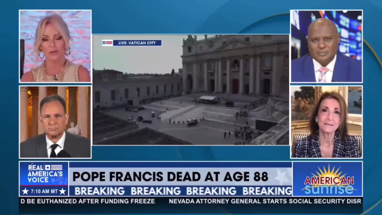 MAGA TV host Gina Loudon suggests Pope Francis went to Hell