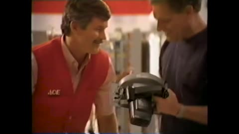 November 11, 1993 - John Madden in the Cruiser for ACE Hardware