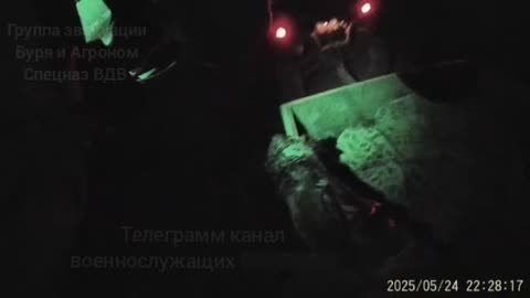 Dramatic Footage of a Russian Evac Group Overnight